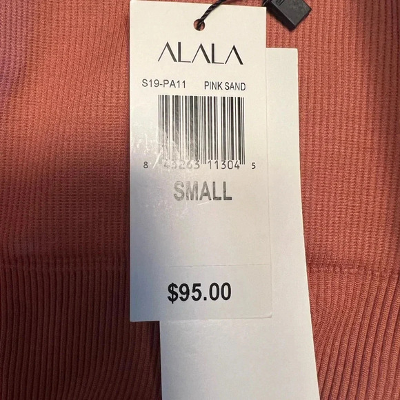 Alala leggings. Pink Sand color. Size small. - Picture 4 of 9